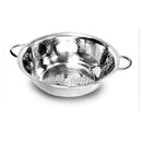 COM OFERTA Escorredor De Macarrão Inox Com alça Multiuso Universal 24 ou 28 Cm