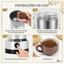 Moedor Triturador Elétrico Multifuncional em Aço Inox