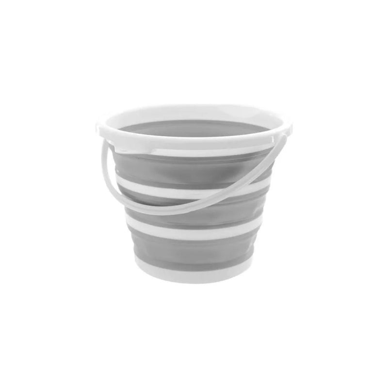 Balde/Cesto - Água roupas, Retrátil de Silicone 10  Litros - Cor Sortida
