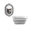 Balde/Cesto de Silicone Retrátil Multiuso - 26 litros