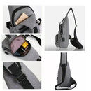 Bag Unissex Com Entrada Usb Sortida