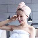 Toalha Mágica para Secar Cabelo de Microfibra