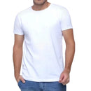 Camiseta Masculina Slim Lisa 100% Algodão