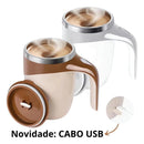 Caneca Mixer Misturador De Bebidas  Termica Automatica Magnetica USB 380ml