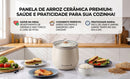 Panela De Arroz Elétrica Cerâmica 1,8 Litros 110V / 220V PREMIUM