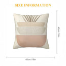 Boho Abstract Plant Geometry Throw Pillow Covers-Eucalyptus Leaves Decor Cushion Covers for Home Couch Sofa Living Room Bedroom