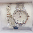 Relógio Feminino A Prova D'água Dourado Rose