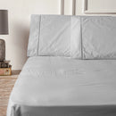 Jogo De Lençol 3 Peças Casal Percal 400 Fios Ponto Palito Acetinado