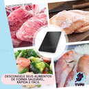 Tábua Mágica Para Descongelar Carne Alimentos Rápido Prático Grande 35.5cm Premium