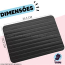 Tábua Mágica Para Descongelar Carne Alimentos Rápido Prático Grande 35.5cm Premium