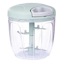 Processador Triturador Manual Grande Multiuso De Alimento 900ml Com 5 Lâminas Caerus