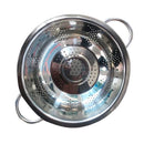 COM OFERTA Escorredor De Macarrão Inox Com alça Multiuso Universal 24 ou 28 Cm