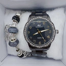 Relógio Feminino A Prova D'água Dourado Rose