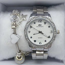 Relógio Feminino A Prova D'água Dourado Rose