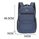 Mochila Escolar Resistente Bem Espaçosa Faculdade Trabalho Viagem