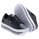 Tênis Feminino casual plataforma leve e confortável novidade na promoção