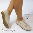 Tenis feminino confort estilo mocatenis casual