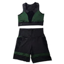Conjunto Fitness feminino Academia Short+ Top (ref01)