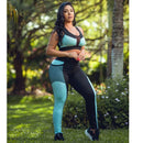 Conjunto de Academia Fitness top e Calça Legging  Feminina Conforto e Estilo para o Dia a Dia casual
