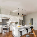 Kit 3 Vegas Pendentes Lustre Estilo Arandela Modelo Bala preto/cobre Envio imediato Casa e Decoração