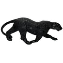 Pantera Estilizada Indiana em Gesso com Manto Decoração em Cores Variadas