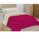 Coberdrom Casal Queen Sherpa Edredrom Pele de Carneiro 2,40m x 2,20m