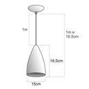 Kit 3 Vegas Pendentes Lustre Estilo Arandela Modelo Bala preto/cobre Envio imediato Casa e Decoração