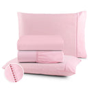 Jogo De Lençol 4 Peças Casal Queen Percal 400 Fios Acetinado Premium