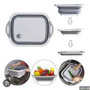 Tábua Bacia Cesta Retrátil Silicone Multifuncional Cozinha