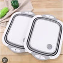 Tábua Bacia Cesta Retrátil Silicone Multifuncional Cozinha