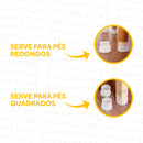 Kits  Protetor de Silicone para Pés de Cadeira e Mesa Pés Pezinho Redondo.