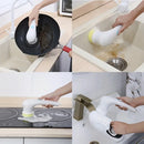 Escova Eletrica de Limpeza 5 em 1 Sem Fio Limpador Multiuso Pratico Para Cozinha , Banheiro prático-SJ-005