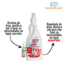 Kit Sanitário Tapete Higiênico Para Cachorro + Educador Sanitário Xixi Sim Xixi Não