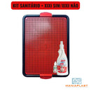 Kit Sanitário Tapete Higiênico Para Cachorro + Educador Sanitário Xixi Sim Xixi Não