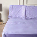 Jogo De Lençol 3 Peças Casal Percal 400 Fios Ponto Palito Acetinado