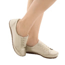 TENIS FEMININO SAPATENIS MULHER MOCATENIS GLADIADOR ELASTICO CONFORTO LEVE BARATO