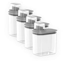 Kit 4 Peças Dispenser Flow 1,5 Litros