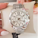 Relógio Feminino A Prova D'água de Quartzo em Aço Inoxidável Casual Dourado Rose com Pulseira Caixa