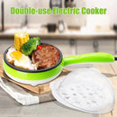 Frigideira Antiaderente 110v/220V Cozedor Para Ovos e Legumes no Vapor Multifuncional