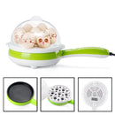 Frigideira Antiaderente 110v/220V Cozedor Para Ovos e Legumes no Vapor Multifuncional