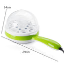 Frigideira Antiaderente 110v/220V Cozedor Para Ovos e Legumes no Vapor Multifuncional