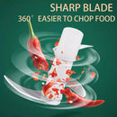 Cortador Elétrico De Legumes 4 Em 1 Sem Fio Alho Com Carregamento USB Triturador Durável Ferramenta De Cozinha Qualidade