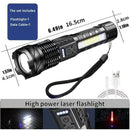 Lanterna Laser Tatica Titanium 2000Metros de Zoom Luz Forte Lanterna Super potente