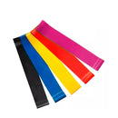 KIT 5 FAIXA ELÁSTICA SUPER MINI BAND PARA TREINO EXERCÍCIOS FUNCIONAL AEROBICO