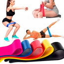 KIT 5 FAIXA ELÁSTICA SUPER MINI BAND PARA TREINO EXERCÍCIOS FUNCIONAL AEROBICO