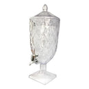 Suqueira Dispenser 4,5L Cristal Acrílico Resistente a Riscos Com Torneira